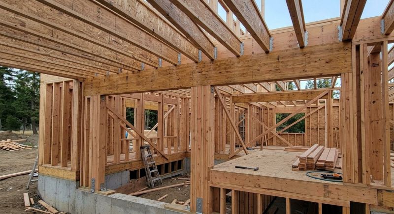 Wood Beam Installation in Wilmington, NC