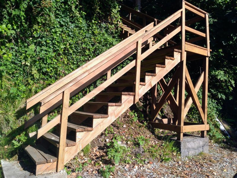 Outdoor Stairs Construction