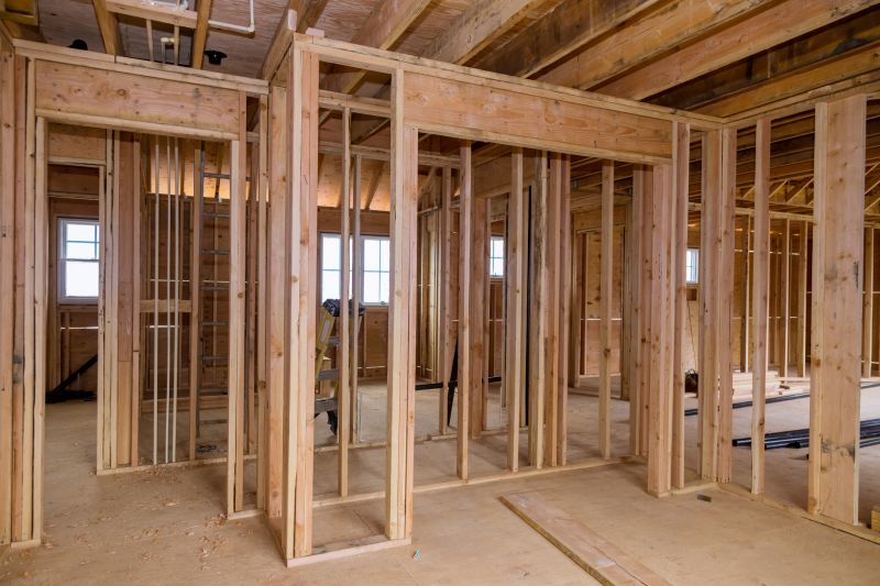 Interior Wall Framing in Wilmington, NC
