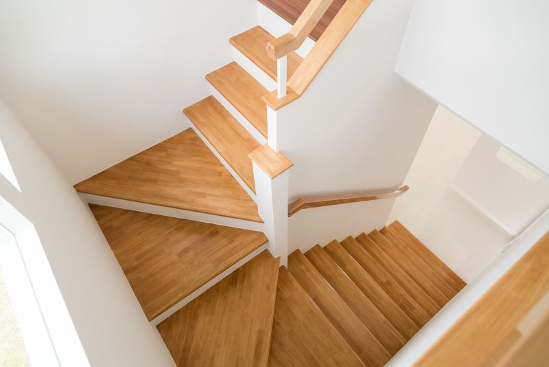 Oak Stairs Installation in Wilmington, NC