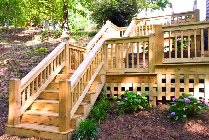 Outdoor Stairs Construction
