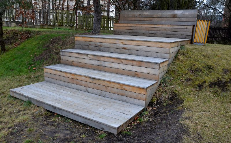 Outdoor Stairs Construction