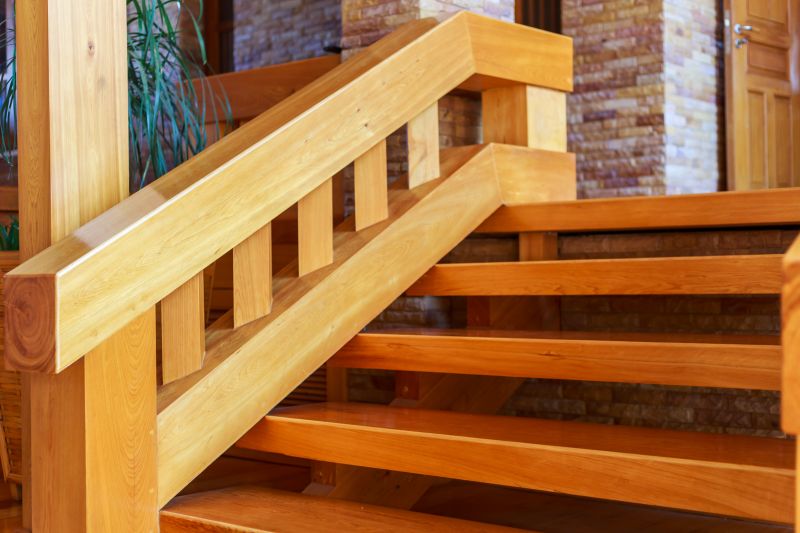 Completed Wooden Stairs