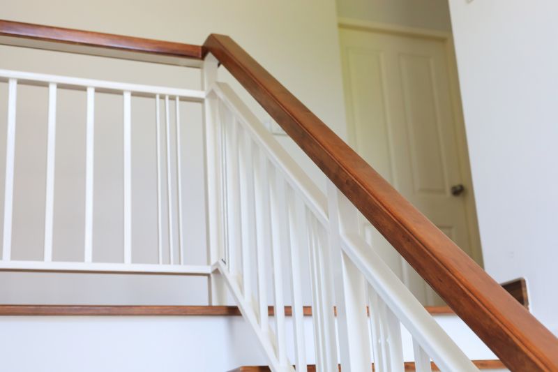 Wooden Banister Installation in Alpharetta, GA