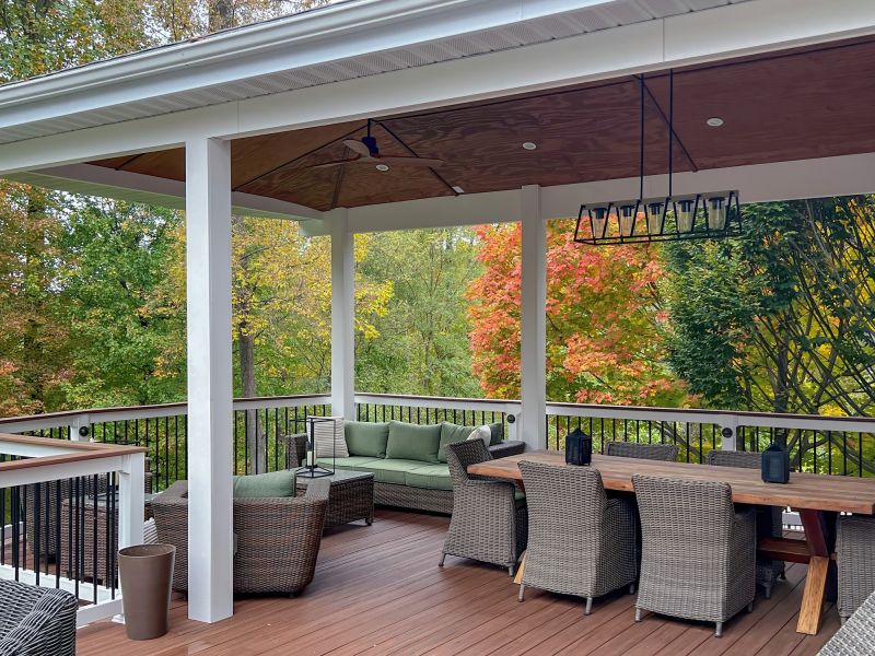 Wooden Veranda Construction in Stamford, CT